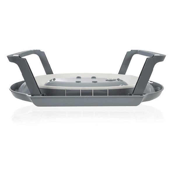Babyjem 599 Foldable Tub Anthracite Space-Saving Bathtub