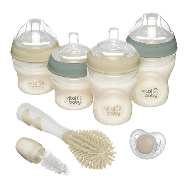 Vital Baby Starter Set Bottle Feeding Essentials