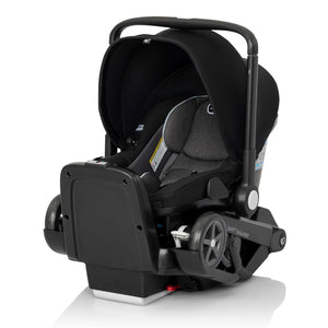 Evenflo® Shyft™ DualRide™ Infant Car Seat - Stroller Combo with Carryall Storage Beaufort Black