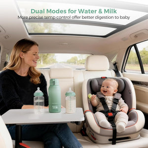 Momcozy Portable Bottle Warmer for Breast Milk & Formula – 17 oz Rechargeable Baby Bottle Warmer