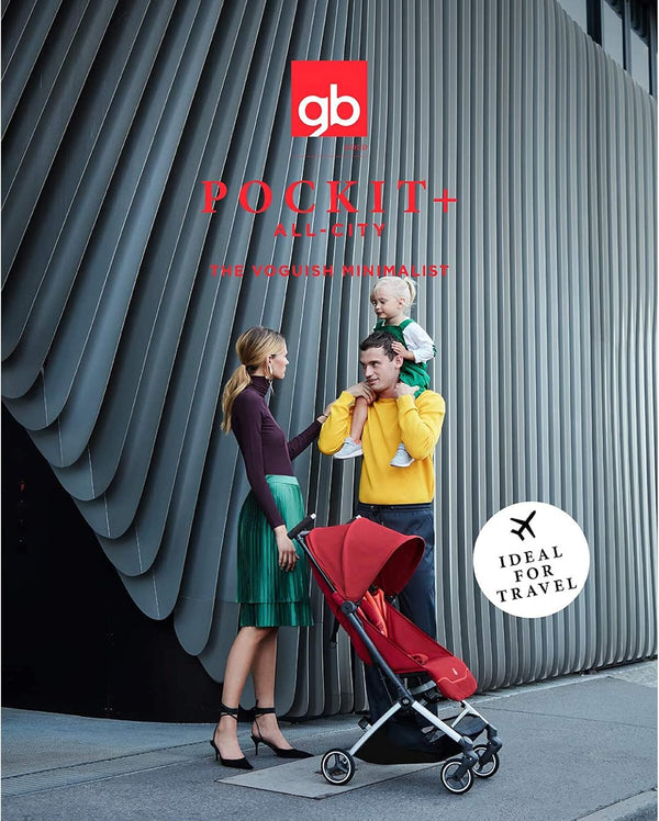 Gb Travel Lightweight stroller Pockit+ All-City Fashion Edition, From 6 Months to Approx. , Velvet Black