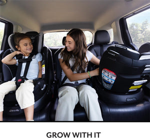 Evenflo® Revolve360™ Slim 2-in-1 Rotational Car Seat Canton Black