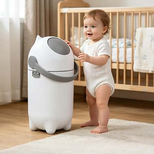 Purebaby Diaper Pail –  Odor-Control Diaper Bin