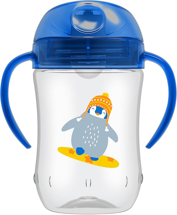 Dr. Brown's Spout Sippy Cup Blue Leak-Resistant 21013