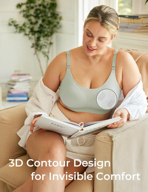 Momcozy Bamboo Fiber Disposable Nursing Pads, 100% Natural Materials