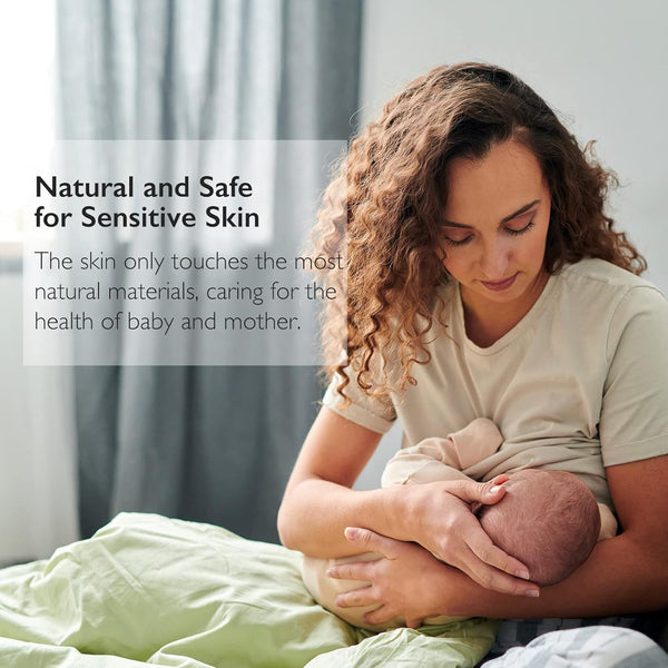 Momcozy Bamboo Fiber Disposable Nursing Pads, 100% Natural Materials