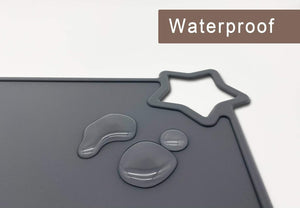 Moonkie Silicone Placemats for Baby & Kids – Non-Slip, Stain-Resistant (2-Pack)