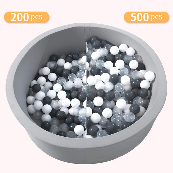 Miila Baby Toy Balls 100-Pack Colorful Play Balls