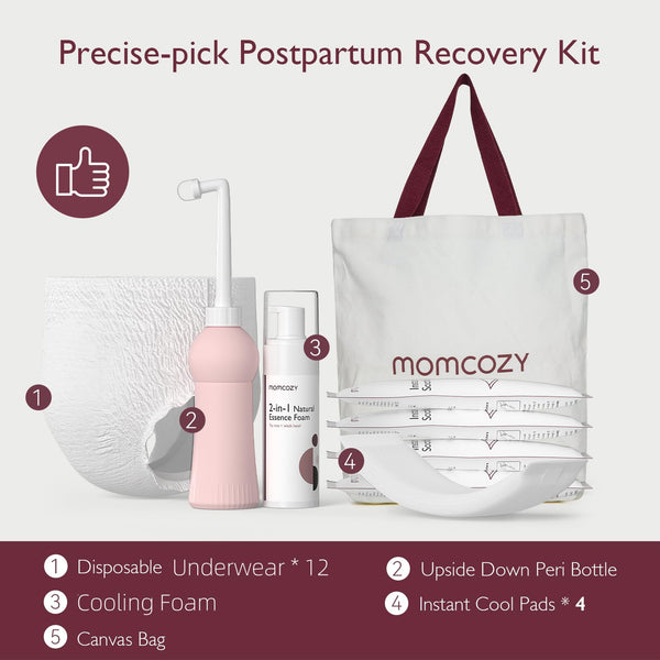 Momcozy Postpartum Recovery Essentials kit