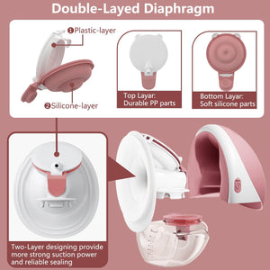 Momcozy 2-Pack Silicone Diaphragms Compatible with M9