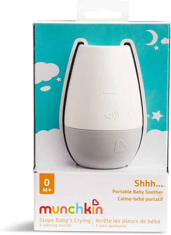 Munchkin Shhh… Baby Sleep Soother White Noise Sound Machine and Night Light