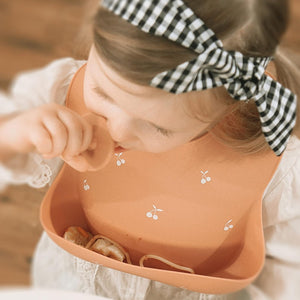 Moonkie Silicone Baby Bibs – Waterproof, BPA-Free Feeding Bibs (2-Pack)