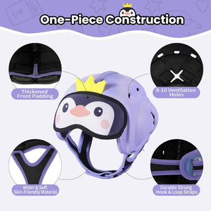 Mambobaby Baby Safety Helmet for Crawling & Walking - Penguin