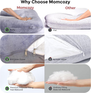 Momcozy U Shaped Pregnancy Pillow Pp101