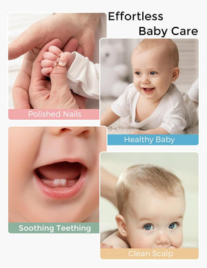 Momcozy Elite Baby Healthcare & Grooming Kit – 10pc All-in-1 Newborn Essentials Gift Set