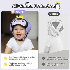 Mambobaby Baby Safety Helmet for Crawling & Walking - Penguin
