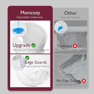 Momcozy High-Waist Disposable Postpartum Underwear – Leak-Proof