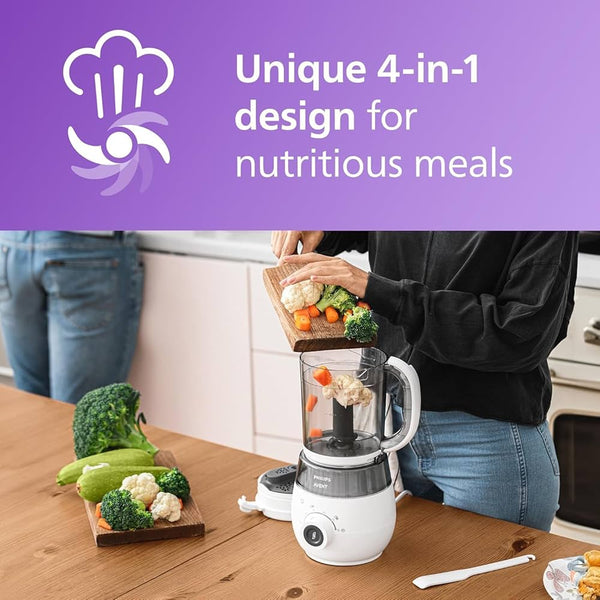 avent 883/02 4 in 1 healthy baby food maker 883/02