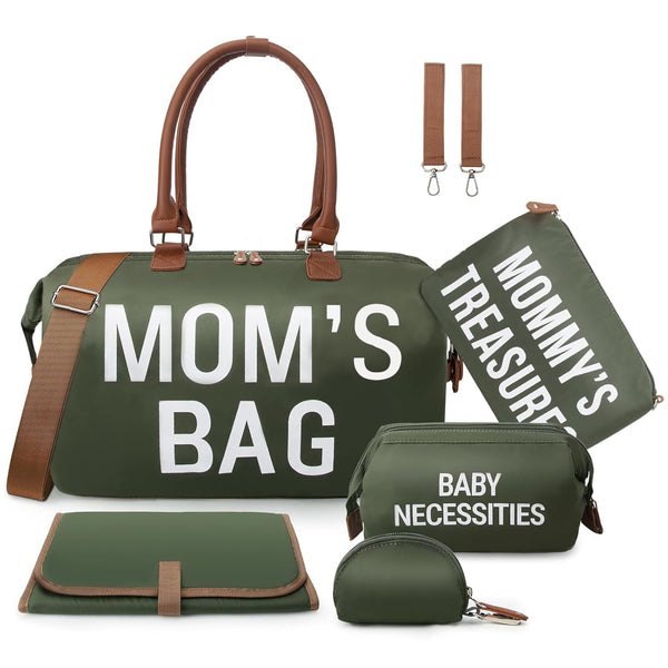 Miila Mommy Bag Diaper Tote With Insulated Pockets