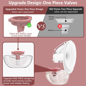 Momcozy 2-Pack Silicone Diaphragms Compatible with M9
