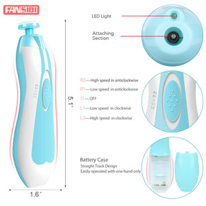 Miila Baby Nail Trimmer Blue Or Pink Gentle Care