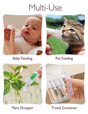 Momcozy Reusable Colostrum Collector - 100% Food-Grade Silicone Storage & Feeding Kit