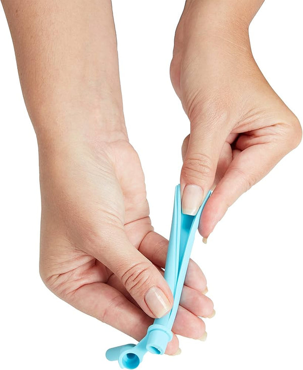 Munchkin 10oz Simple Clean Straw Cup Blue Spill-Proof