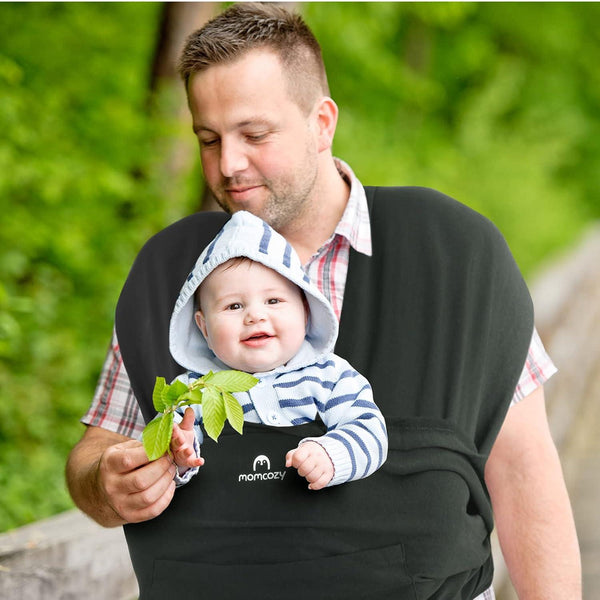 Momcozy Baby Carrier Sling Newborn  Adjustable Baby Wrap Carrier For Newborns