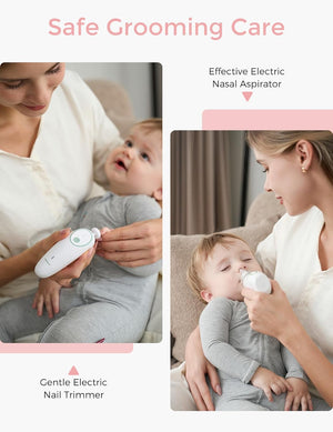 Momcozy Elite Baby Healthcare & Grooming Kit – 10pc All-in-1 Newborn Essentials Gift Set