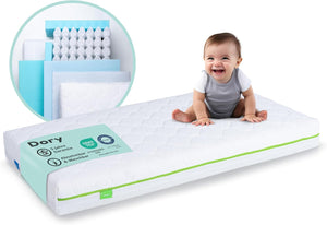 My Baby Mattress Dory Mattress Memory Foam Pocket Spring Baby Mattress