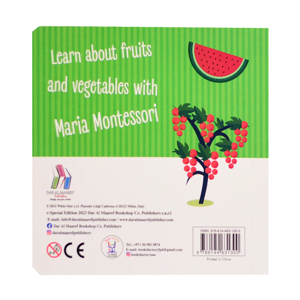 My First Book Of The Vegetable Garden Montessori