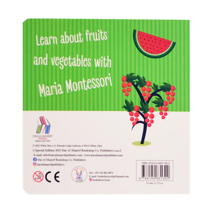 My First Book Of The Vegetable Garden Montessori