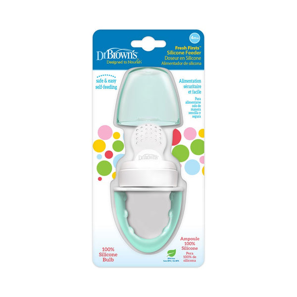 Dr. Brown’s Fresh Firsts Silicone Feeder Mint