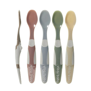 Vital Baby Natural Start Weaning Spoons 5 Pack
