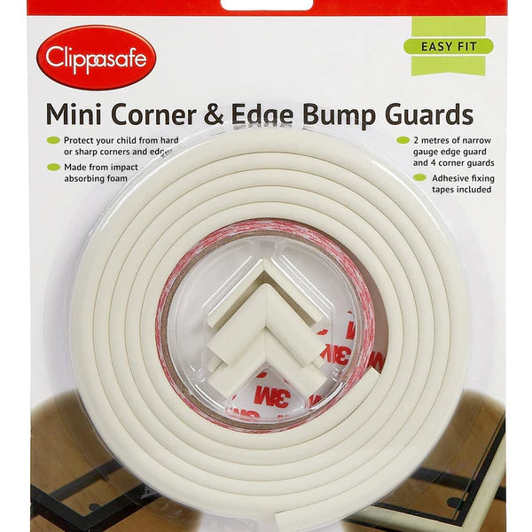 CLIPPASAFE MINI CORNER & EDGE BUMP GUARDS