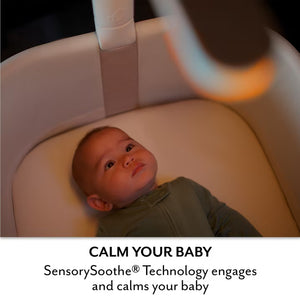 Evenflo Cora Adjustable Baby Bassinet with SensorySoothe Technology