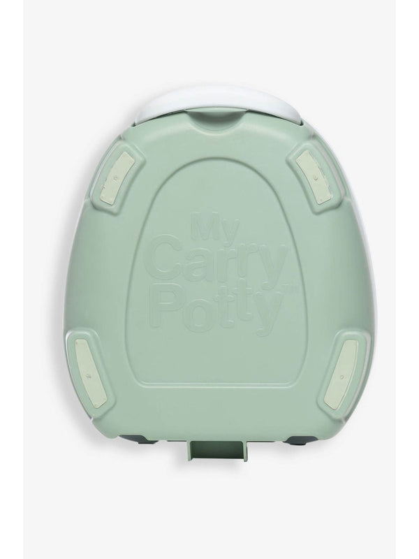 my carry potty travel potty sage green