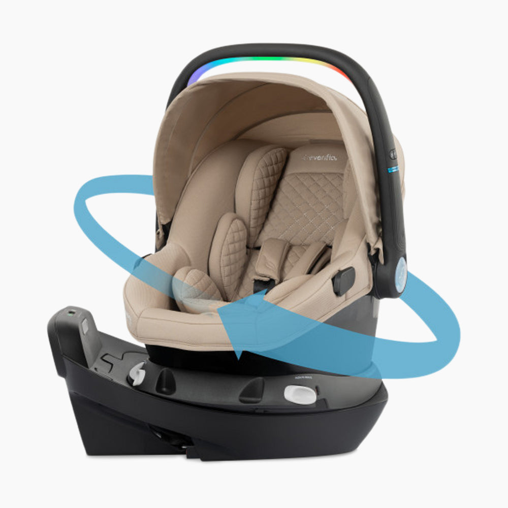 Evenflo® Revolve180™ LiteMax™ NXT Rotational Infant Car Seat with SensorySoothe™
