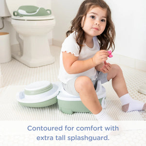 my carry potty travel potty sage green