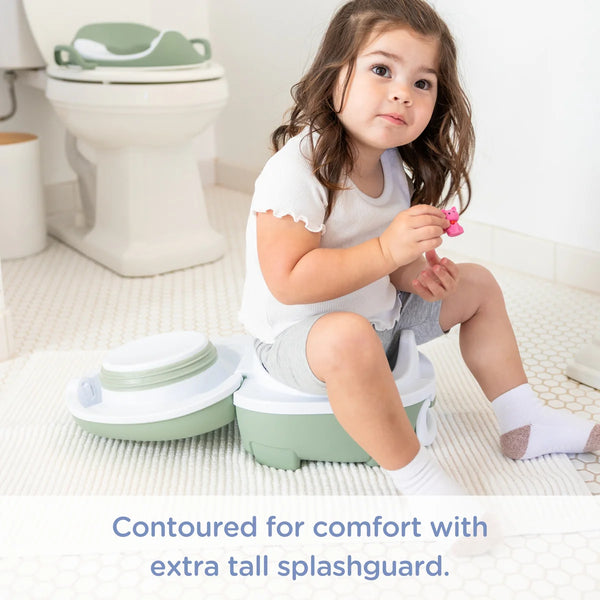 my carry potty travel potty sage green