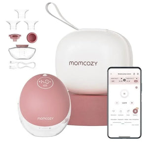 Momcozy M9-Red Mobile Flow Single Breast Pump