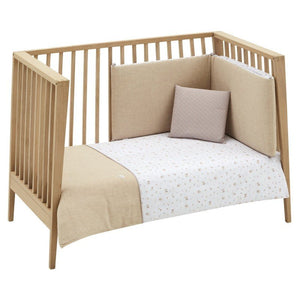 Cambrass Set Quilt Cover Cot 70 Greeny Beige