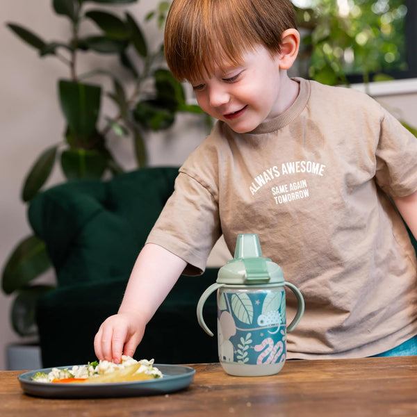 Vital Baby Perfectly Simple Toddler Plate | BPA-Free Stackable Feeding Plate