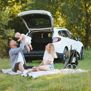 Evenflo® Gold Otto™ Self-Folding Stroller Moonstone Gray