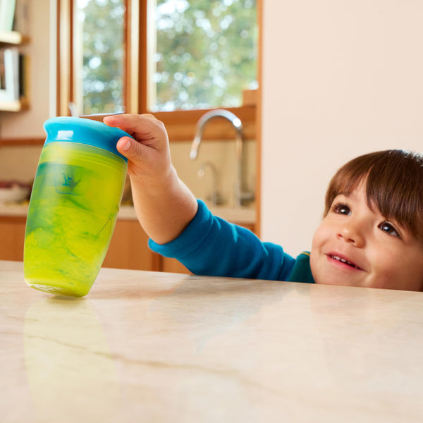 Munchkin® Miracle® 360 Toddler Sippy Cup, Spill Proof 10 Ounce Tropical Swirl