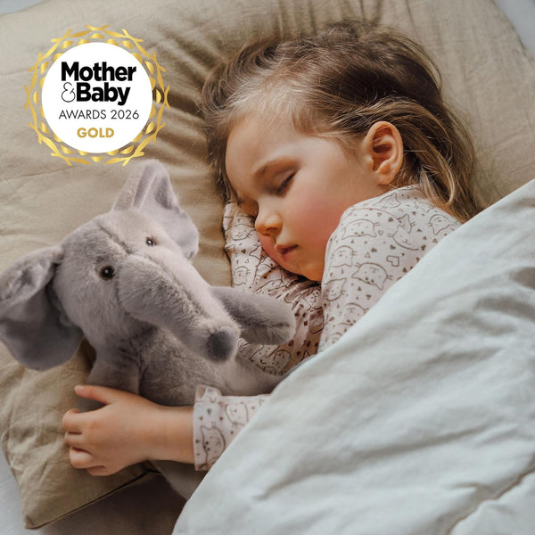 Moonkie Hug & Go Toddler Plush Backpack Babu The Elephant