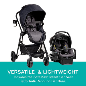 Evenflo® Pivot® Modular Travel System with LiteMax™ Infant Car Seat – Casual Gray