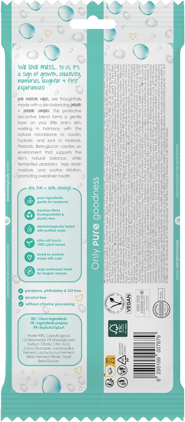 Pureborn Moisture Water Wipes