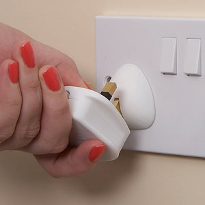 Clippasafe UK Plug Socket Covers White 6-Pack