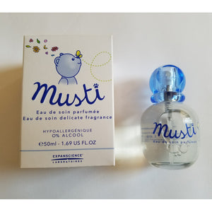 Mustela Musti Eau De Soin Perfume 50ml Baby Fragrance